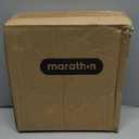 Marathon 4.10/3.50-4" Flat Free, All Purpose Utility Tire on Wheel, 3.5" Centered Hub, 3/4" Bearings