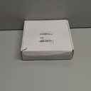 Sliding Patio Door Handle Set with Mortise Lock, Suitable for Sliding Glass Patio Door Thickness from 1.5in to 2in, 4-15/16" Screw Holes, Need to Drill, Reversible Design, Keyed, White