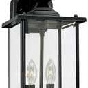 Generation Lighting 8468-71 Jamestowne Outdoor Wall Lantern Outside Fixture, Two - Light, Antique Bronze, 1-Light, cETL Listed, Safety Rated for Wet Locations, Aluminum Construction