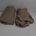 HolidayIdeas Fitted Table Covers for 6 Foot Tables - 72 x 30 Inch - 2 Pack Rectangle Taupe Table Clothes Polyester Fabric Table Cover for Folding Table, Parties, Holiday Dinner, Wedding, Trade Show