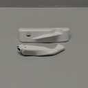 Truth EP27033 Encore White, Left Hand Folding Handle and Cover (5.32 x 1.62 x 1.32)