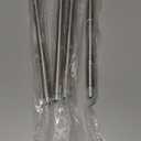 M10 Threaded Extension Rod with Sloped Ceiling Adapter Kits for Pendant Light, Island Lighting, Brushed Nickel