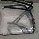 Clear Stroller Rain Cover, Universal Travel Weather Shield Breathable Baby Stroller Rain Cover for Windproof, Waterproof, Protect from Sun Dust Snow,
37.5"L x 22"W x 50"H