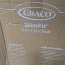 Graco Slimfit 3-in-1 Convertible Car Seat, Slim Car Seat with Space-Saving Design, Highback Booster Seat with 10-Position Headrest, Rear Facing and Forward Facing Carseat, Jarret, Manufactured Date 01/28/2026