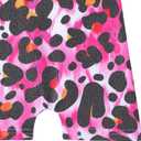 HOZIY Gymnastics Leotards for Girls Unicorn Aurora Rainbow Mermaid Dinosaur Cupcake Sparkle Biketard Toddlers Kids Children (7-8 Years, Black Pink Leopard)