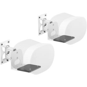 Speaker Mount for Sonos Era 300 Wall Mount White - Tilt +15/-30 & Swivel 30 Adjustable Wall Bracket for Era 300 Wall Mount with Cable Management for Surround Sound, 2 Pack