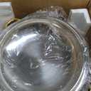 Gold 4 Pack Chafing Dishes for Buffet, 18/8 (304) Stainless Steel Food Pan with Lid, 6QT Round Chafing Dish Buffet Set Food Warmer, Food Warmers for Parties Buffet Catering Events Dinners