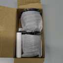 2pcs Shower Knobs Replacement Kit, Matte Black Shower Knobs Include Base Connectors Screws Bathtub Faucet Handle Remodel Trim Kit Compatible with Pfister Verve (black, white, silver)