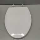 Bemis 1500EC 390 Lift-Off Wood Elongated Toilet Seat, Cotton White (Pack of 1)