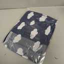 Square Playard/Playpen Fitted Sheets, Perfect for New Room2 / TotBloc Portable Playard, 2 Pack, Ultra Soft Microfiber, Fitted Playpen Sheet, Navy Cloud and Grey Arrow