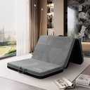 GEMBED Tri Folding Mattress Twin Size - 4 Inch Foldable Floor Sofa Bed