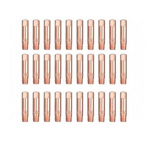 TimelyDu Mig Welder Tips 30-Pack Welding Tips .030" 0.8mm Contact Tip for Mig Welding Welding Torch MIG Replacement, Welding Accessories, Copper (.030")