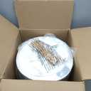 Keenray Upgraded Towel Warmer Bucket, Large Towel Warmer with 3 Heating Modes, Heat Time 30/45/60/90 Min Adjustable and Up to 24 Hour Delay Timer, Towel Heater for Oversize Bathrobes Blankets, CL1Plus (Clear White)