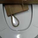 Centoco Eljer Emblem Elongated Toilet Seat with Square Front, Closed Front with Cover, Residential, Plastic, Made in the USA, EMB601-001, White