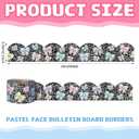 Fuutreo 65.6 ft Composition Bow Bulletin Board Borders Pastel Borders