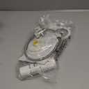 Ultra-Slim Bidet Attachment, Non-Electric Bidet Attachment, Adjustable Fresh Cold Water Pressure, Stainless Steel Inlet (Off-White)