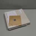 Bumusty Large Cork Board 36" x 24" Alternative - 6 Pack Felt Wall Tiles with 40 Safe Removable Adhesive Tabs, 30 Pushpins, Cork Boards for Walls Pin Board Bulletin Board Office Decor (Oatmeal)