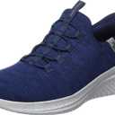 Skechers Mens Ultra Flex 3.0 Right Away Hands Free Slip-in Sneaker (8, Navy)