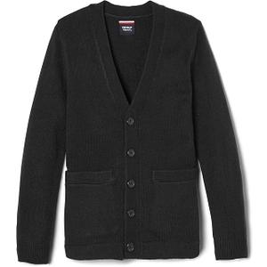 French Toast Boys' Anti-Pill V-Neck Cardigan Sweater S (Standard & Husky)2 Count