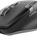 SABLUTE Ergonomic Wireless Mouse for Laptop with Ultra-Fast Scrolling, Side Scroll, Wired+2.4G,+2 Bluetooth, 5 Programmable Buttons, 8K DPI, 800mAh Rechargeable, MAM6 Quiet Office Mice for PC, Desktop