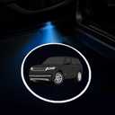 2PCS fit for LanSheng LED Car Door Projector Courtesy Lights Ghost Shadow Welcome Lamp (LanSheng)