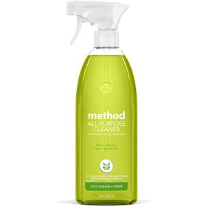 Method All-Purpose Cleaner Spray, Lime + Sea Salt, Perfect for Most Counters, Tiles, Stone, and More, 28 oz Spray Bottles, (Pack of 1)