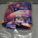 Emily gift Funky Fungi Lover Throw Blanket - Vibrant Mushroom Art - Whimsical Home Decor - 'I Just Really Like Mushrooms Ok?' - Cozy and Colorful