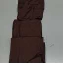 Elegance Sleeveless Turtleneck Maxi Dress for WomenChocolate Brown Ruched Knot Waist Bodycon Evening Gown (Medium)