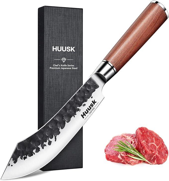 Chef Knife from Japan, Professional Hand Forged Kitchen Knives, Japanese Gyutou Chef Knives, High Carbon Steel Cooking Knife for Meat Sushi Vegetables, Gift for Men and Women