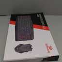 Redragon S101M-KS Gaming Keyboard and Mouse Wireless with Tri-Mode, RGB Keyboard and 4800 DPI Gaming Mouse, 10 Independent Multimedia Keys for Wins, PC, Computer, Wireless S101 Ideal for Gamer (Black-New)