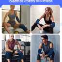 Freeze Ice Sleeve for Elbow & Knee Arm Ice Pack Sleeves Wrap for Injuries Compression, Reusable Gel Cold Packs for Ankle, Calf - Flexible Cold Wrap for Meniscus, ACL, MCL, Pain Relief (Blue, M)