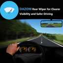 Rear Wiper Blade Arm Set Replacement for Chevrolet HHR 2006-2011 Back Glass Wipers, Factory OE Style Rear Windshield Wiper Arm & Wiper Blade 15807605