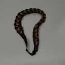 TOECWEGR Synthetic Hair Braided Headband Classic Wide Strands Wedding Disorderly Fluffy Braids Wig Band Women Beauty Accessory