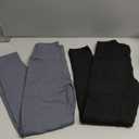 3 Pack Fleece Lined Leggings Women with Pockets -Warm Winter Yoga Pants for Women Thermal Running Workout Leggings (Small-Medium, Black/Grey/Navy)