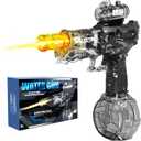 YoPoll WaRiot Automatic Electric Squirt Gun for Adults Kids, Automatic Squirt Gun with 26FT Range, Super Blaster Soaker High Capacity Pistol for Beach Swimming Toy LED Electric Water Gun (1BK) (Black)