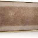 Framed Vintage Abstract Wall Art, Brown Beige Retro Neutral Canvas Print, Minimalist Earthy Tone Wall Decor for Living Room Bedroom Office, Ready to Hang, 40"L x 20"W