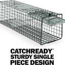 Humane Way Sentinel 24 Inch Live Animal Trap - No Assembly Required - Safe Small Traps for All Animals - Cat, Squirrel, Rabbit, Rodent - 24" L x 7.5" W x 7.5" H
