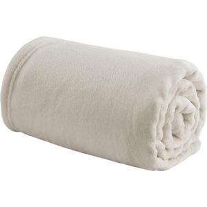 Bedsure GentleSoft Bedding Fleece Blanket for Girls and Boys - Soft Cozy Cute Small Throw Blankets for Travel, 43x55 Inches, Linen