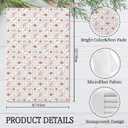 Giosve Coastal Beach Kitchen Towels, Coastal Beach Seashell Hand Towels for Bathroom, Starfish Coral Seashell Decor Dish Tea Towels for Kitchen, Coastal Bathroom Decor, 16x24 Inch