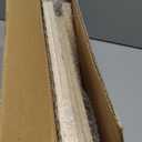 Wooden Baby Shower Crate Closet with Wheels & Higher Handle, Pushable Baby Shower Gifts Baby Basket, Wooden Crate for Storage, Personalized Baby Gifts for Newborn Boy Girl New Parent, 28" x 13.6" x 9" (Natural + No Flower + No Hangers)