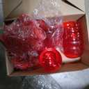 Tanlade 1 x 3.7 Inch Plastic Apple Container Bulk Back to School Red Candy Boxes Holder Filling Thank You Gift for Classroom Christmas Party Favor Teacher Appreciation Gifts Snow Party Decor