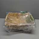 StorageWorks Hand-Woven Storage Baskets with Wooden Handles, Water Hyacinth Wicker Baskets for Organizing, 2 Pack (Large)