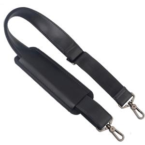 BEAULEGAN Bag Strap Replacement - Leather with Nylon - 51 Inch Long Adjustable for Crossbody/Shoulder, 1.5 Inch Wide (Black/Gunmetal) BEAULEGAN Bag Strap Replacement - Leather with Nylon - 51 Inch Long Adjustable for Crossbody/Shoulder, 1.5 Inch Wide (Black/Gunmetal)