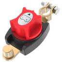 Top Post Battery Disconnect Switch, CNAODUN Battery Shut Off 12-48V On/Off Heavy Duty Cut Off Switch for Car RV Boat and VehicleUpgraded 2025