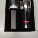 Electric Herb Grinder COMPACT Size, Fast Grinding for Flower Buds, Updated 6 Blades Spice Grinder, USB-Rechargeable Electric Grinder with 2 x 1.7oz/50ml Glass Herb Jars and a Mini Shovel