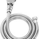 LukLoy Shampoo Bowl Sprayer Hose Replacement, 1/2" Nut Professional Salon Sink Stainless Steel Hose for Sink Shampoo Bed