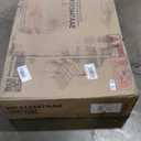 Merax Murphy Bed Queen Size with USB Port and Slide-Out Shelves on Each Side, 2-in-1 Foldable Bed Frame Cabinet Desk for Bedroom Guest Room Living Room (Gray) (Grey)