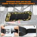 BORDAN 1680D UTV Wingback Seat Cover for 2022-2026 Polaris Ranger XP 1000, Heavy Duty Waterproof Seat Covers for 60/40 Split Bench Camo Seat Cover Set Pet Proof UTV Accessories (6PCS)