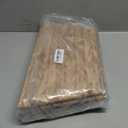 Lanpn Natural Rattan Christmas Tree Collar 17 inch, Decorative Wicker Woven Tree Skirt Basket Stand Base Cover Rustic Farmhouse for Small mini Pencil Silm Artificial Trees Xmas Decor (Oringinal) (Original)