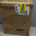 VOSSER Air Mattress Queen with Built-in Pump, 18" Raised Inflatable Blow Up Mattress,Upgraded Heavy Duty 660lbs Portable Air Bed for Home, Guests,Floor& Camping, Self Inflating Colchon Inflable Queen